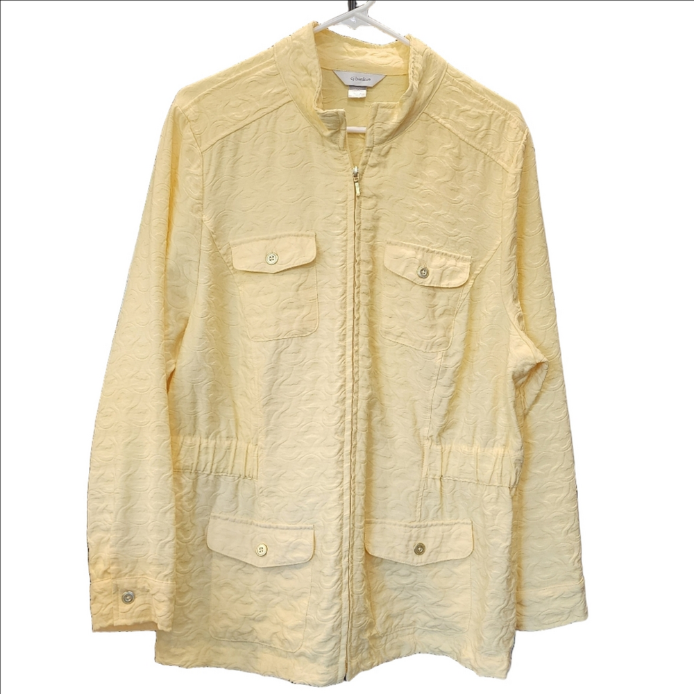 CJ BANKS ZIPPER JACKET